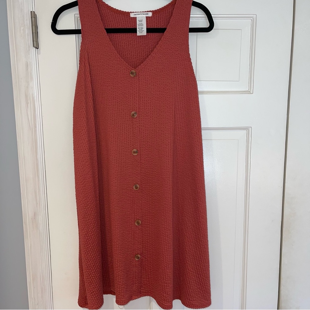 Dark Orange Dress